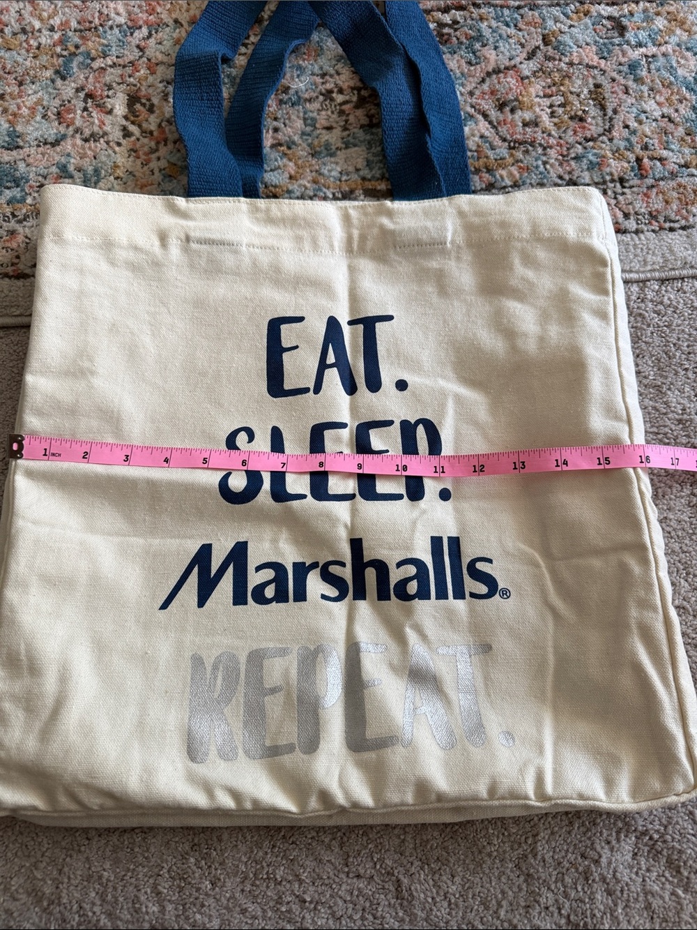 Eat Sleep Marshalls Repeat Tote Bag - Picture 5 of 9